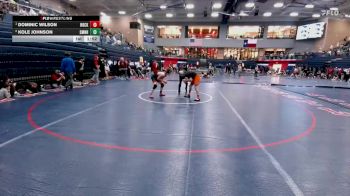 157 lbs Champ. Round 1 - Dominic Wilson, Rockwall vs Kole Johnson, Shawnee Mission Northwest HS
