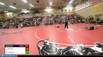 92 lbs Quarterfinal - Andraco Dickson, Sumner Panthers Jr. Wrestling vs Lincoln Brocker, Ferndale Force Wrestling Club