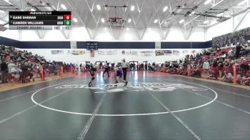 Boys 159 lbs Champ. Round 1 - Camren Williams, Oroville Boys vs Gabe Sheban, Shasta Boys