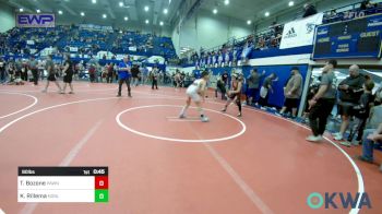 90 lbs Rr Rnd 3 - Trevor Bozone, Pawnee Peewee Wrestling vs Knox Rillema, Noble Takedown Club