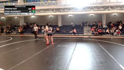 149 lbs Cons. Round 2 - Preston Holt, Colorado State University - Pueblo vs Wyatt McDermott, Chadron State