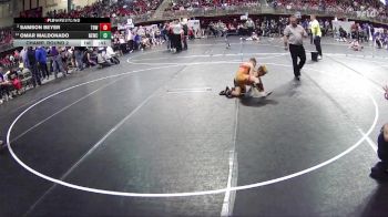 70 lbs Champ. Round 2 - Samson Beyer, The Best Wrestler vs Omar Maldonado, Nebraska Elite Wrestling Club
