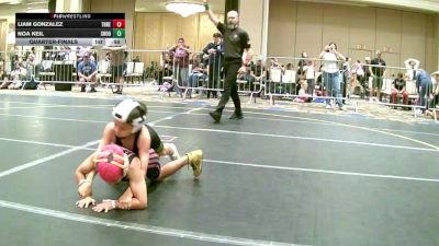 62 lbs Quarterfinal - Liam Gonzalez, Threshold WC vs Noa Keil, Shootbox WC
