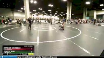 83 lbs Cons. Round 3 - Colton Rush, Lakeland WC vs Antonio Beveridge, Mat Demon WC