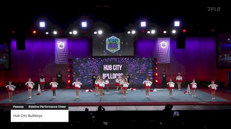 Hub City Bulldogs [2022 Peewee Sideline Performance Cheer] 2022 Pop Warner National Cheer & Dance Championship