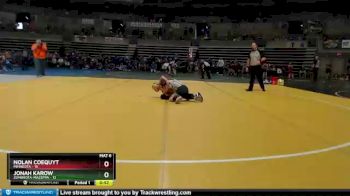 70 lbs Semis & 1st Wrestleback (8 Team) - Nolan Coequyt, Minneota vs Jonah Karow, Zumbrota-Mazeppa