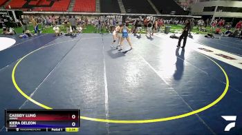 125 lbs Cons. Round 3 - Cassidy Lung, Hawaii vs Kiera Deleon, Idaho