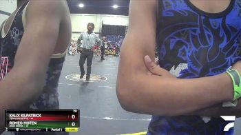 70 lbs Round 1 (4 Team) - Kalix Kilpatrick, Team Palmetto vs Romeo Moten, Ohio Heros