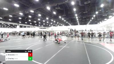 109 lbs Consi Of 8 #1 - Jose Breceda, Espana WC vs Jaydin Charley, Ganado WC