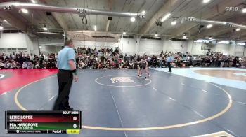 120 lbs Semifinal - Lexie Lopez, Loveland vs Mia Hargrove, Discovery Canyon