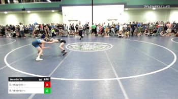 75 lbs Round Of 16 - Dawson Mcgrath, CT vs Brennen Veverka, PA