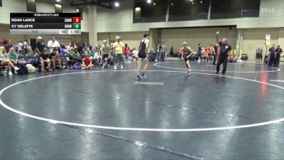 113 lbs Round 2 (6 Team) - Cy Delatte, BRAWL White vs Noah Lance, Crossroads Wrestling