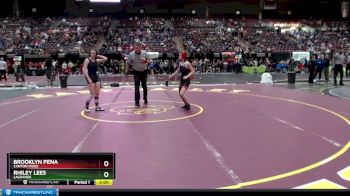 100 lbs Champ. Round 3 - Brooklyn Pena, Canyon Ridge vs Rhiley Lees, LaGrande