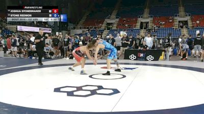157 lbs Cons. Sub-rd Of 32 - Joshua Stonebraker, North Carolina vs Stone Redmon, Michigan