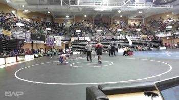 285 lbs Cons. Round 1 - Gavvan Castillo, Leoti Wichita County HS vs Nick Miller, Ellinwood HS