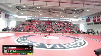 125 lbs Cons. Round 1 - Cosmo Damiani, Ithaca vs John Freebern, RIT