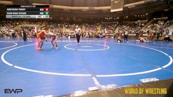 73 lbs Round Of 32 - Greyson Terry, Nebraska Boyz vs Saw-Wah Evans, Ogden's Outlaws Wrestling Club