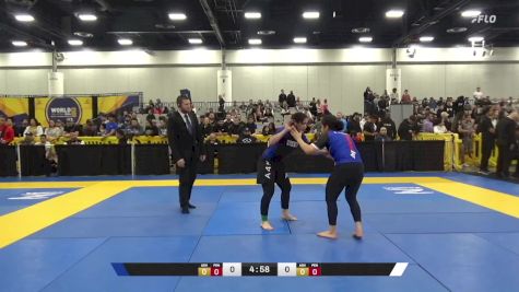 Hayda Marcia Soares Almeida vs Carolina Rodriguez Escamilla 2024 World IBJJF Jiu-Jitsu No-Gi Championship