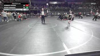 60 lbs Consi Of 4 - Dominick Woods, Bitetto Trained Wrestling vs Shaun Uderman, Del Val Rams