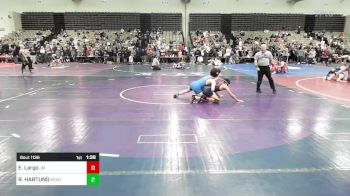 134-H lbs Round Of 16 - Erick Largo, James Madison vs RYAN HARTUNG, RedNose Wrestling School