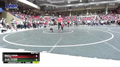 58 lbs Cons. Round 4 - Bentli Coash, El Dorado vs Olan Tucker, Oklahoma Phantom