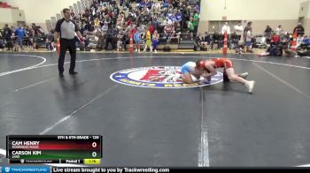 120 lbs Champ. Round 1 - Cam Henry, Moorhead Magic vs Carson Kim, JARO