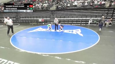 6A 100 lbs Cons. Round 3 - Alihamar Delgado Allende, Herriman vs Skye Schultz, Syracuse