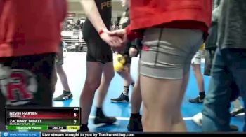 150 lbs Quarterfinals (8 Team) - Mavrick Snyder, TMBWWG vs Colbe Tappe, Staples-Motley