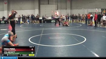 80 lbs Round 1 - Paola Perez, Gladiator Wrestling vs Mya Beckett, Askren Wrestling Academy