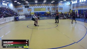 138 lbs Quarters & Wb (16 Team) - Ehab Shalaby, Attack WC vs Samir Redden, Riverview WC