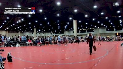 100+110 Round 1 - Doria Hamlet, Independence High vs Anyston Douglas, Rabbit Wrestling Club