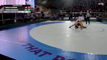 5A 190 lbs Champ. Round 1 - Brice Cuthbert, Lewiston vs Ronin Navarette, Blackfoot