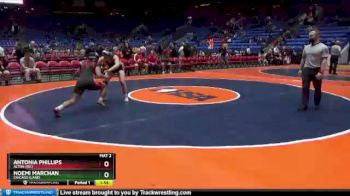 140 lbs Quarterfinal - Noemi Marchan, Chicago (Lane) vs Antonia Phillips, Alton (Sr.)