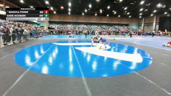 135 lbs Champ. Round 3 - Sadie Jacobsen, Spanish Springs vs Makayla Power, Shadow Ridge