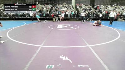 119-I lbs Round Of 32 - Dante Francis, Savage Wrestling vs Brody WALSH, Honesdale