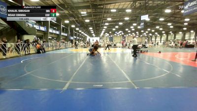 145 lbs Rr Rnd 3 - Khalel Sibugan, Diesel Wrestling Academy vs Noah Obinna, CentralMD Blue