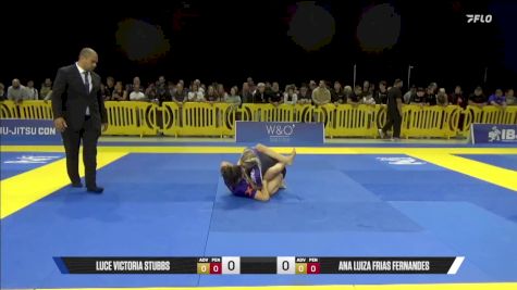 Ana Luiza Frias Fernandes vs Luce Victoria Stubbs 2025 Pan IBJJF Jiu-Jitsu No-Gi Championship