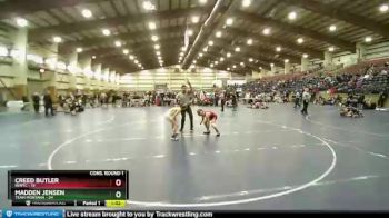 110 lbs Quarters & Wb (16 Team) - Creed Butler, INWTC vs Madden Jensen, Team Montana