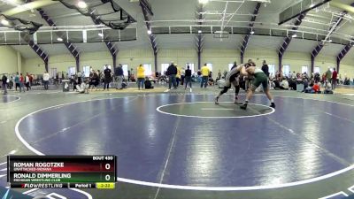 174 lbs Cons. Round 4 - Ronald Dimmerling, Michigan Wrestling Club vs Roman Rogotzke, Unattached-Indiana