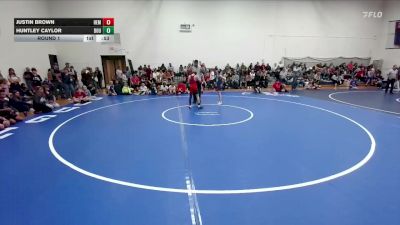 83-83 lbs Round 1 - Justin Brown, H.E.M. Middle School vs Huntley Caylor, Douglas Middle School