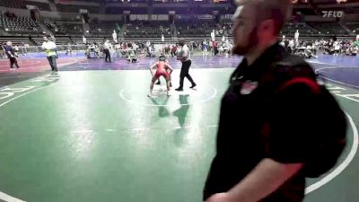 106 lbs 5th Place - Nicholas Orzillo, Mt. Olive vs Joseph Petruno, RedNose Wrestling School