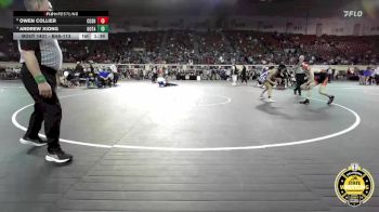 B4A-113 lbs Cons. Semi - Andrew Xiong, Oologah-Talala vs Owen Collier, Cushing