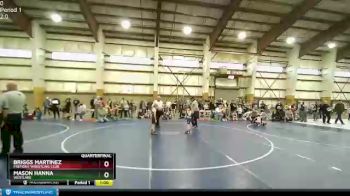 52 lbs Quarterfinal - Mason Hanna, Westlake vs Briggs Martinez, Fremont Wrestling Club