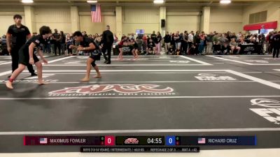 Maximus Fowler vs Richard Cruz 2025 ADCC Charlotte Open