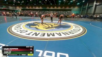 285 lbs Champ. Round 2 - Colby Thompson, Mc Kinleyville vs Hung Vo, Silver Creek