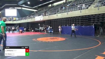 220 lbs Final - Justin Williams, West Chester vs Wyatt Sisco, Kinnelon