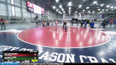 63-64 lbs Round 1 - Alyjah Finney, Washington vs Gloria Harr, Steelclaw WC