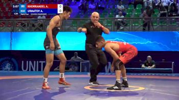 61 kg 1/8 Final - Ali Khorramdel, Iran vs Akylbek Urmatov, Kyrgyzstan