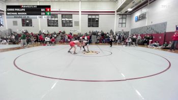 132 lbs Round Of 32 - Chris Phillips, Baylor School vs Michael Madda, St. John Bosco Academy