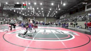 285A 1st Place Match - Logan Treadwell, Thompson vs Brayden Austin, Christian Brothers High School